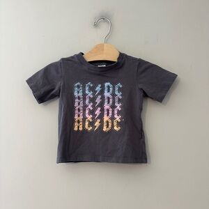 $15 ADD ON cotton on kids AC/DC‎ band tee 12-18M zara h&m AC DC BABY GAP